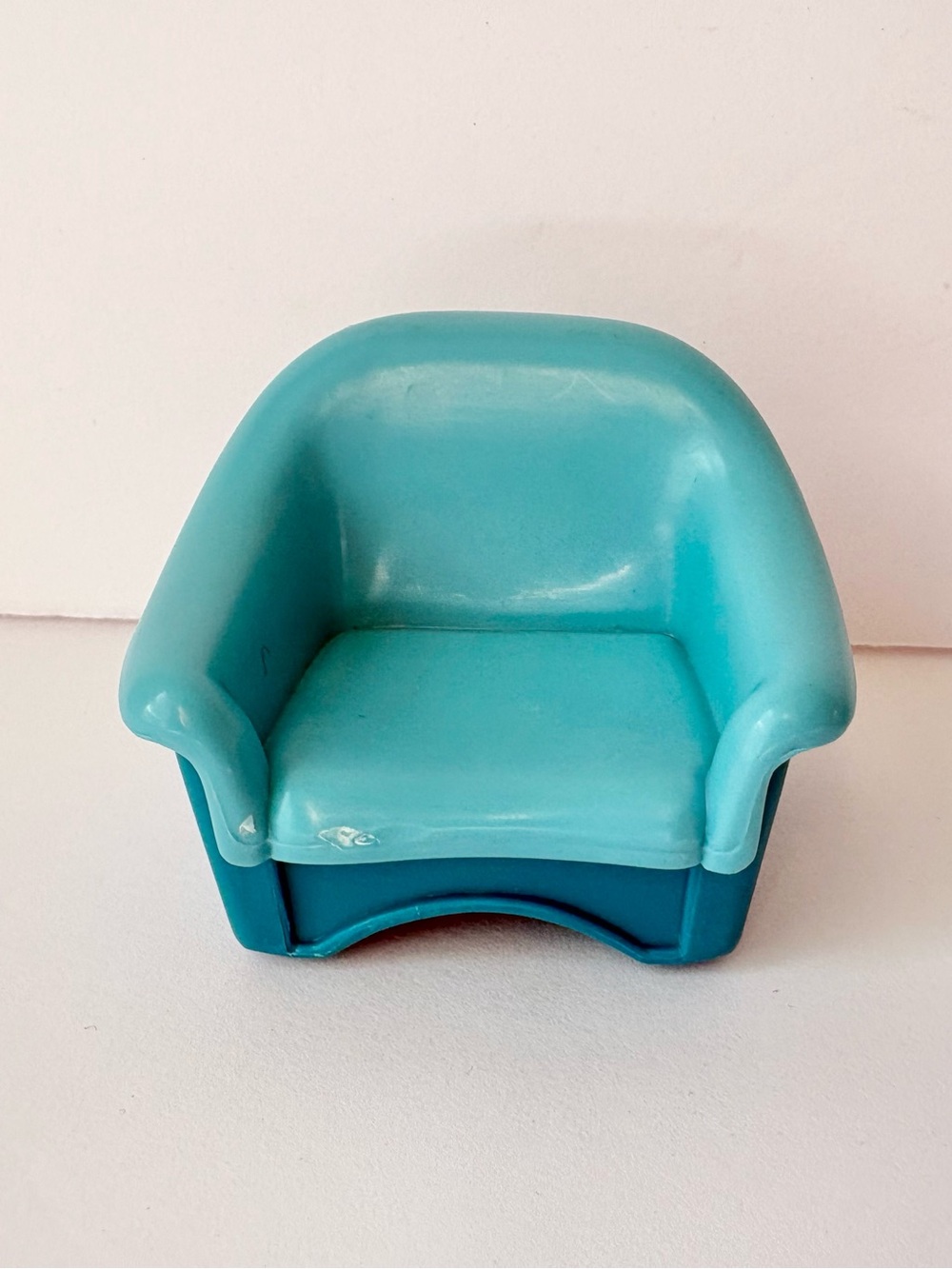 Vintage Fisher Price Loving Family Couch & Chair Dollhouse Furniture - Picture 2 of 4